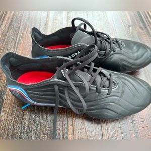 Adidas Copa Sense .1 FG - Black-White-Red-Blue - Mens soccer cleats size 11